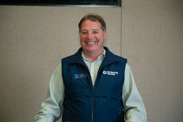 モントレーベイ水族館飼育繁殖部長のジョン・ホーシュさん／撮影：Kaori Suzuki