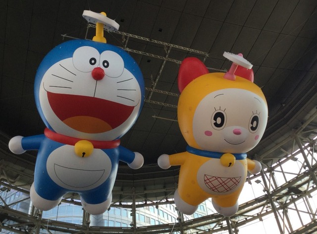 ドラえもんパレードの様子