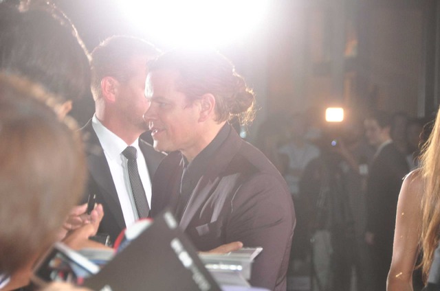 マット・デイモン／『ジェイソン・ボーン』ジャパンプレミア