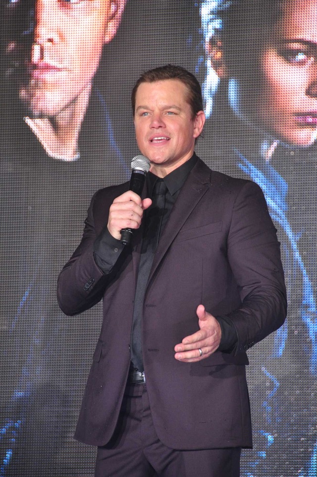 マット・デイモン／『ジェイソン・ボーン』ジャパンプレミア