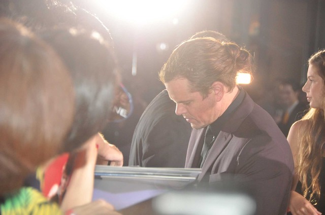 マット・デイモン／『ジェイソン・ボーン』ジャパンプレミア