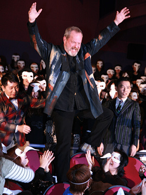 客席で大暴れ！