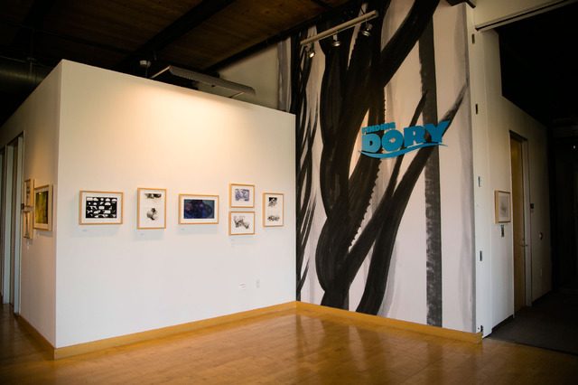 「THE STEVE JOBS BUILDING」2階『ファインディング・ドリー』ギャラリー／撮影：Kaori Suzuki