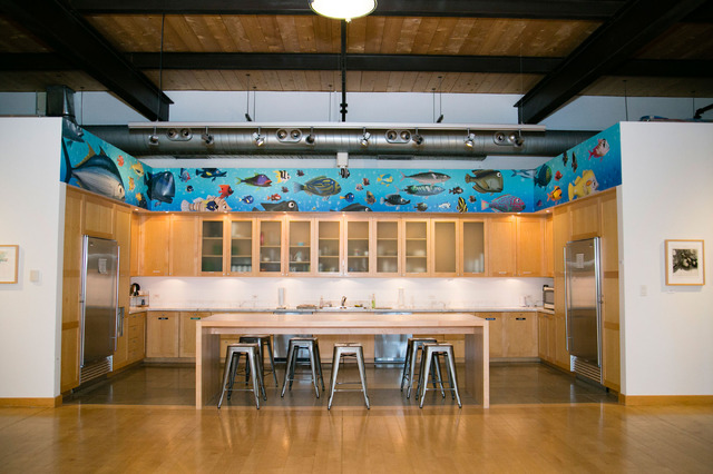 「THE STEVE JOBS BUILDING」1階／撮影：Kaori Suzuki