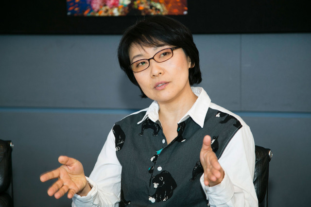 『ファインディング・ドリー』でキャラクター・テクニカル・ディレクターを務めた小西園子さん