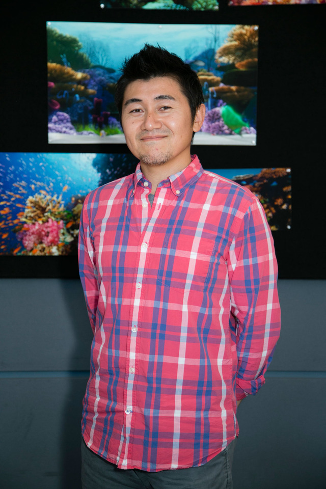 キャラクター・アニメーターとして『ファインディング・ドリー』に参加した原西朋幸さん
