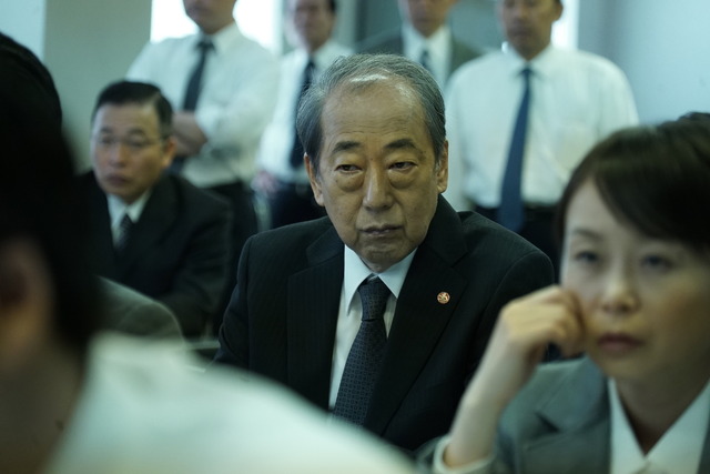 武上悦郎役・岸部一徳／六本木3丁目移転プロジェクト ドラマスペシャル 宮部みゆきサスペンス「模倣犯」（C）テレビ東京