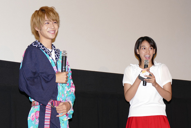 西銘駿、大沢ひかる『劇場版　仮面ライダーゴースト 100の眼魂とゴースト運命の瞬間』大ヒット御礼舞台挨拶