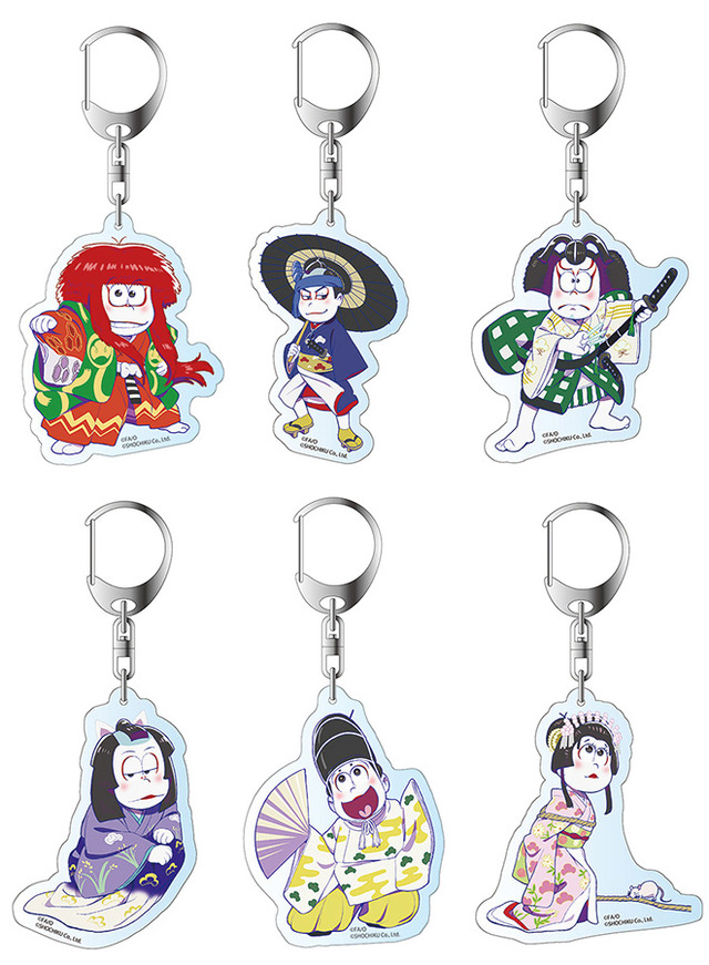 アクリルキーホルダー-(C)赤塚不二夫／おそ松さん製作委員会 -(C)松竹