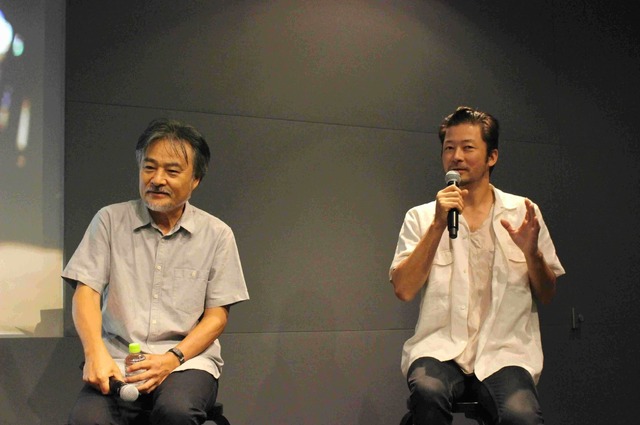 黒沢清監督×浅野忠信トークイベント「世界を舞台に活躍する表現者になろう」の様子