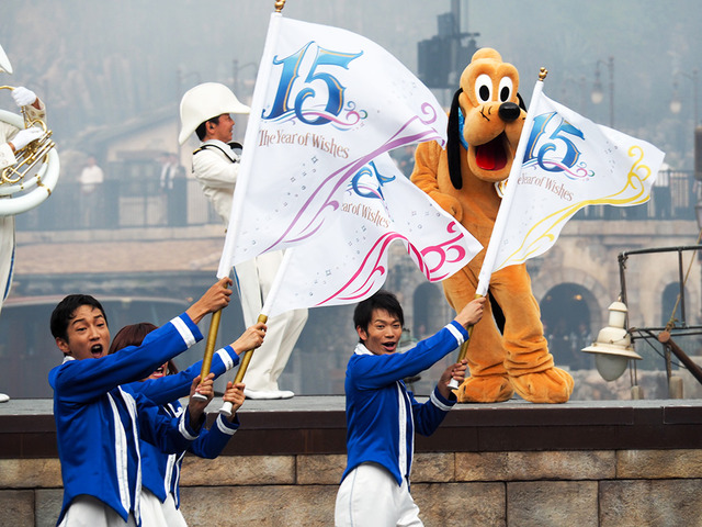 東京ディズニーシー開園15周年セレモニー