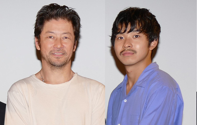 浅野忠信、太賀『淵に立つ』完成披露試写会