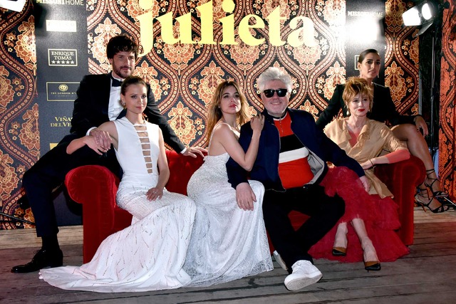 ペドロ・アルモドバル監督作『ジュリエッタ』キャスト陣(C)Getty Images