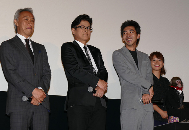 柄本時生＆陣内孝則＆西村雅彦／『超高速！参勤交代 リターンズ』初日舞台挨拶