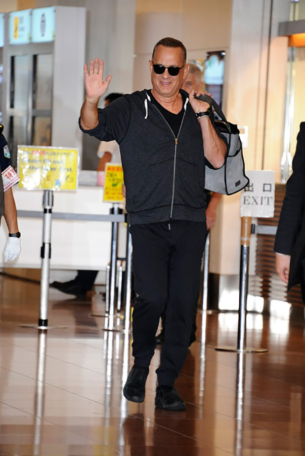 トム・ハンクス／『ハドソン川の奇跡』来日