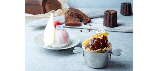 「ペストリーショップ」ジル・マルシャル氏のオリジナルスイーツ5種
