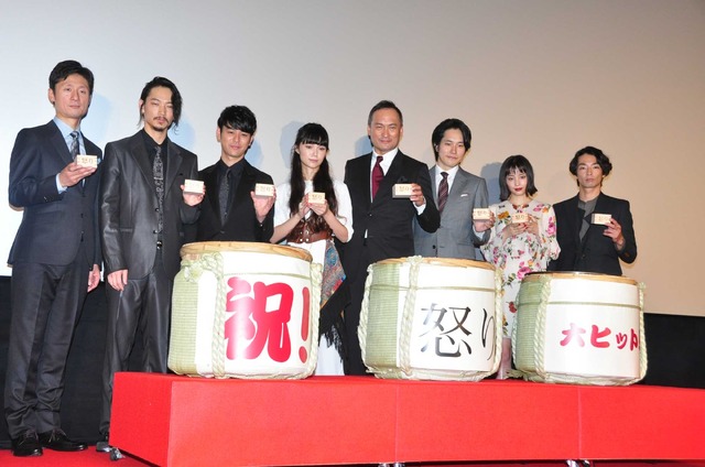 『怒り』初日舞台挨拶