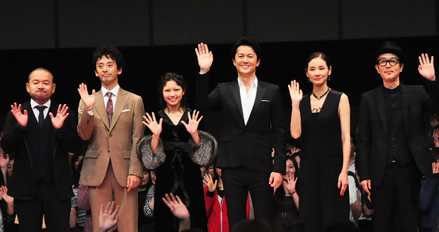 ／『SCOOP！』完成披露試写会