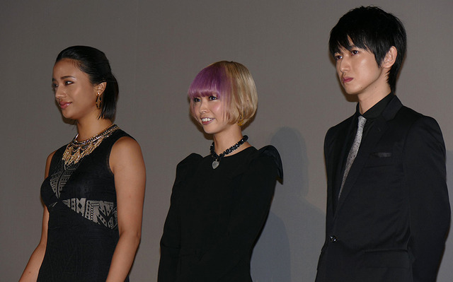 高橋メアリージュン＆最上もが＆本郷奏多／『闇金ウシジマくん Part3』初日舞台挨拶