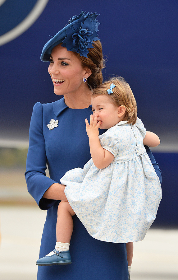キャサリン妃＆シャーロット王女-(C)Getty Images