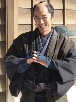 『桜田門外ノ変』撮影現場にて　photo：Yoko Saito