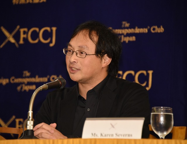 深田晃司監督／映画『淵に立つ』試写及び記者会見