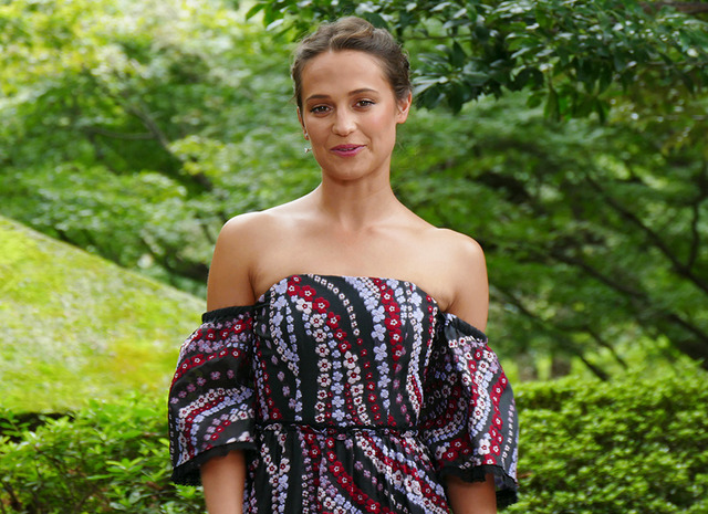 アリシア・ヴィキャンデル／『ジェイソン・ボーン』のPR