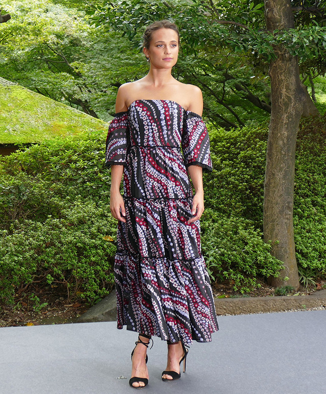 アリシア・ヴィキャンデル／『ジェイソン・ボーン』のPR