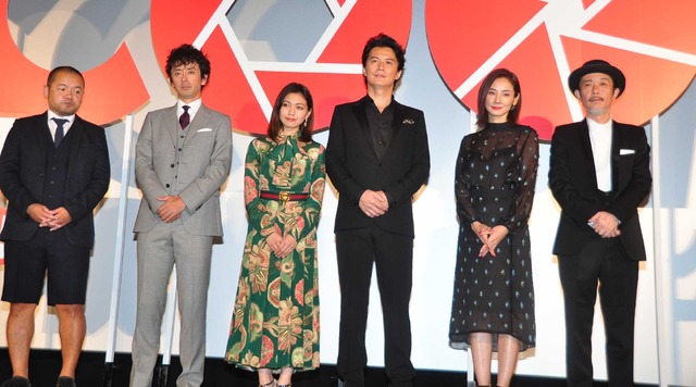 『SCOOP！』初日舞台挨拶