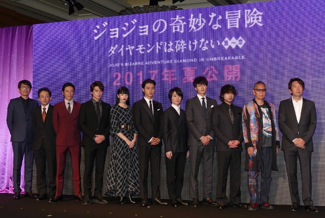 『ジョジョの奇妙な冒険 ダイヤモンドは砕けない 第1章』製作発表会見