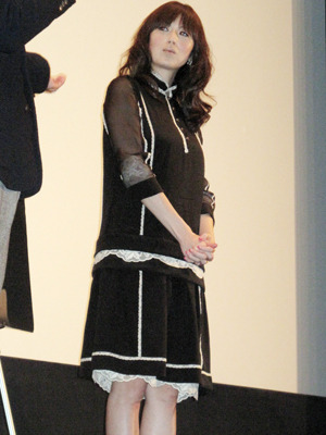 『コトバのない冬』舞台挨拶 photo：Yoko Saito