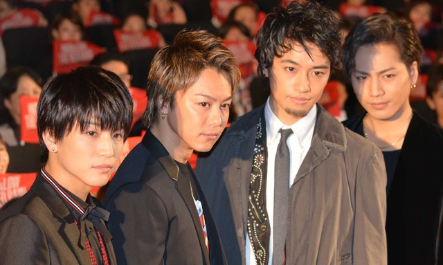 『HiGH＆LOW THE RED RAIN』初日舞台挨拶