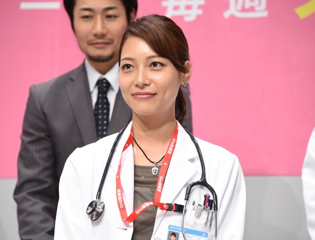 相武紗季／ドラマ「メディカルチーム　レディ・ダ・ヴィンチの診断」の試写・制作発表会見