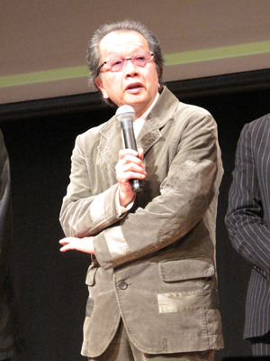 『人間失格』トークイベント　ねじめ正一　photo：Yoko Saito