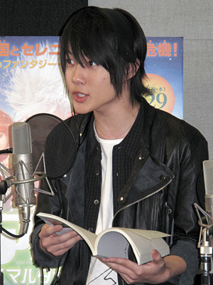 『アーサーと魔王マルタザールの逆襲』アフレコ収録にて　photo：Yoko Saito