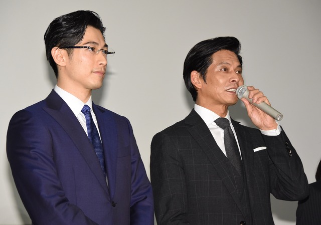 ディーン・フジオカ、織田裕二／「IQ246　華麗なる事件簿」特別試写会