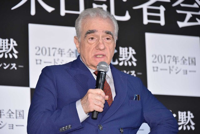 マーティン・スコセッシ監督／『沈黙-サイレンス-』来日記者会見