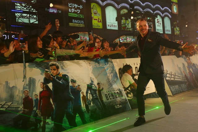 サイモン・ペッグ／『スター・トレック BEYOND』ジャパン・プレミア