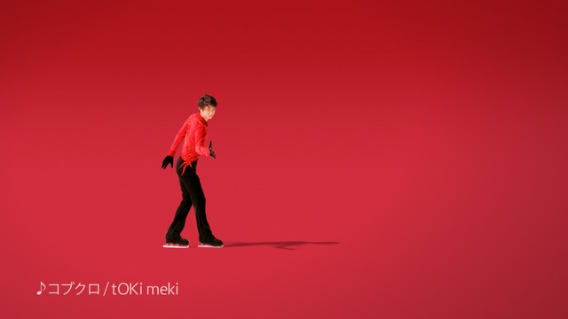 ロッテ「真っ赤って、ときめき。羽生結弦スケート」篇