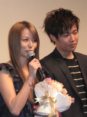 『パレード』初日舞台挨拶　photo：Yoko Saito