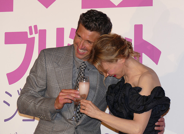 レニー・ゼルウィガー、パトリック・デンプシー『ブリジット・ジョーンズの日記 ダメな私の最後のモテ期』ジャパンプレミア