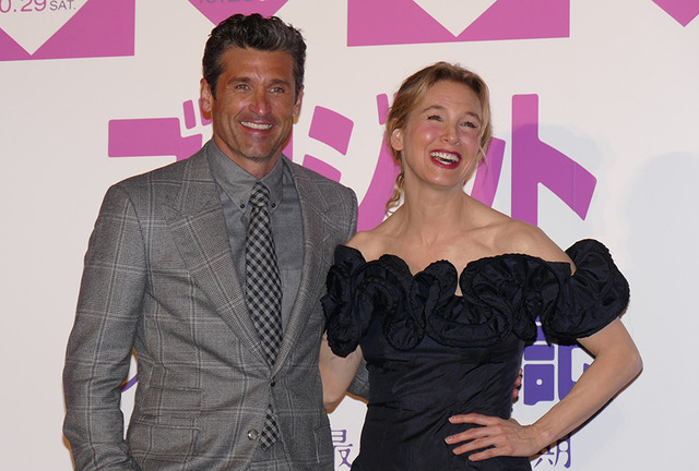 レニー・ゼルウィガー、パトリック・デンプシー『ブリジット・ジョーンズの日記 ダメな私の最後のモテ期』ジャパンプレミア