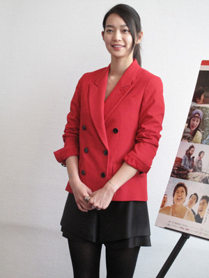 『今、このままがいい』シン・ミナ舞台挨拶 photo：Yoko Saito