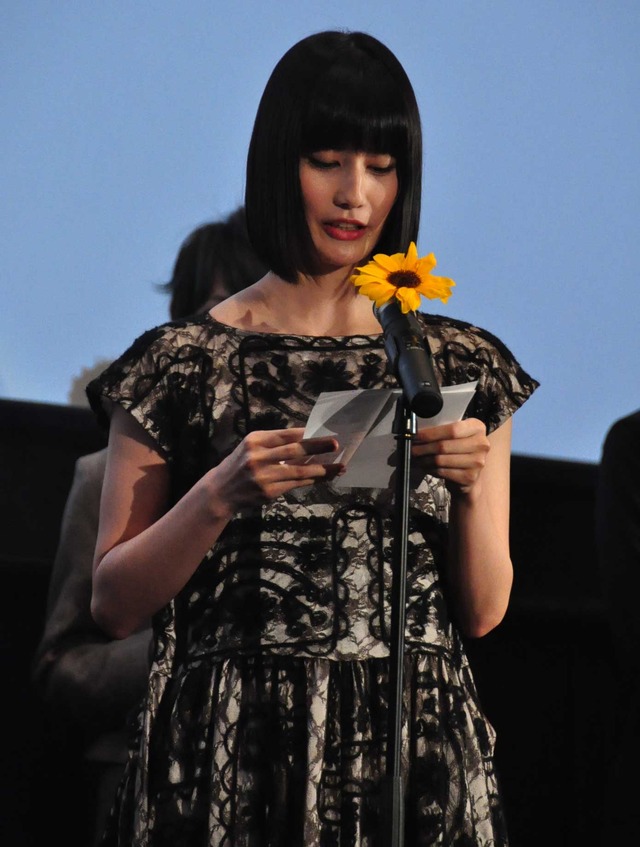 橋本愛／『バースデーカード』初日舞台挨拶