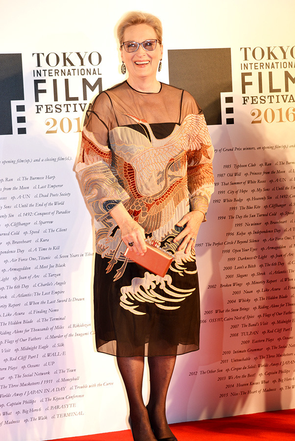 メリル・ストリープ／第29回東京国際映画祭レッドカーペット