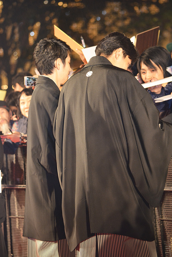 松山ケンイチ＆東出昌大／「第29回東京国際映画祭」レッドカーペット