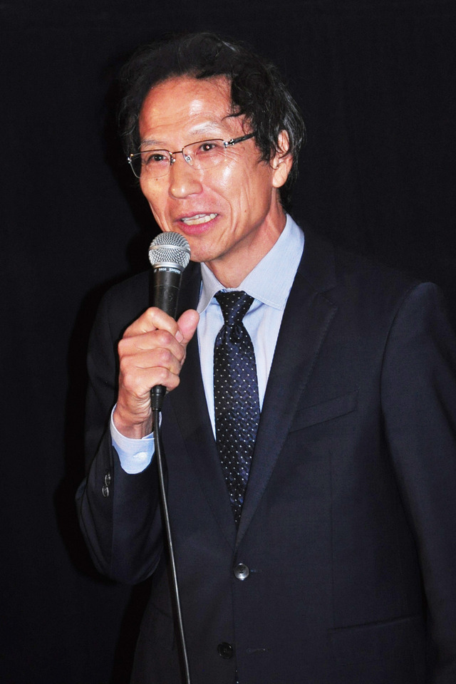 姜尚中／映画『うつくしいひと』東京国際映画祭での上映にて