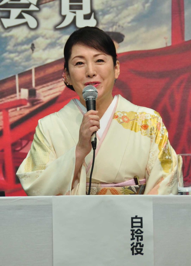 松坂慶子／『空海 -KU-KAI-』製作報告会見＠第29回東京国際映画祭