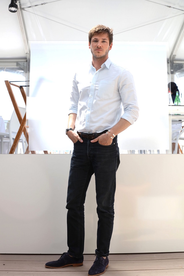 カンヌでのギャスパー・ウリエル　（C）Kazuko Wakayama