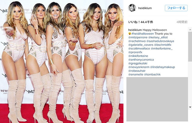 ハイディ・クルム-(C)Instagram